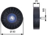Gates T36033 - Oe 5751 20 Puleggia Folle, Cinghia A V Per Xsara, Zx (N2), Ulysse, 306, 405 Ii, 406, 806 (221), Expert (224), Expert (222)