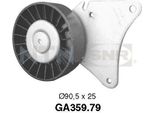 Snr GA359.79 - Oe 5751 36 Puleggia Folle, Cinghia A V Per Berlingo, Xsara, Zx (N2), 306, 406, Partner (5, G)