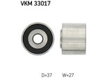 Skf Vkm 33017 Rullo Di Rinvio/Guida, Cinghia Trapezoidale Dentata Oe 575146 Compatibile Con Xsara, Scudo, 206, 306, Expert, Partner, Berlingo, Jumpy