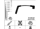 Ngk 44331 - Set Di Cavi Candela Oe 96291306 Per Spark (M200, M250), Matiz (M200, M250)