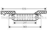 Prasco PE4402 - Intercooler Oe 0384G7 Per C5 I (Dc), C5 I (De), 406, 607 (9D, 9U)