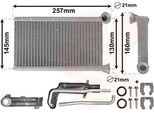 Van Wezel 09016700 - Oe 1611283980 Scambiatore Di Calore, Riscaldatore Per C1 Ii (Pa, Ps), 108, Aygo (B4)