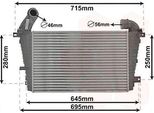 Van Wezel 37004585 - Intercooler Oe 13231458 Per Astra H, Astra (A04), Zafira B