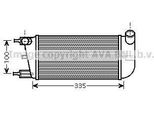 Prasco FTA4352 - Intercooler Oe 51787495 Per 500 (312), Ka (RU8)
