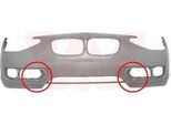 Van Wezel 0633577 - Paraurti Anteriore Oe 51117292971 Per Serie 1 (F21), Serie 1 (F20)