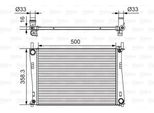 Valeo 734273 - Oe 1141490 Radiatore, Raffreddamento Motore Per Fiesta V, Fusion, 2 (Dy)