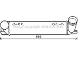 Prasco BWA4473 - Intercooler Oe 17517800682 Per Serie 3 (E90), Serie 3 (E92), Serie 3 (E91), X1 (E84)