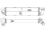 Mahle Ci 31 000P - Intercooler Oe 4422266 Per Talento, Vivaro (X82), Vivaro B (X82), Trafic Iii (Eg), Trafic Iii (Fg), Trafic Iii (Jg)
