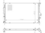 Nrf 59293 - Oe 1771533 Radiatore, Raffreddamento Motore Per Tourneo Custom, Transit Custom, Transit, Transit V363