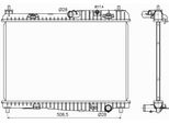 Nrf 53152 - Oe 1516267 Radiatore, Raffreddamento Motore Per B-Max, Fiesta Vi