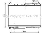 Prasco FD2442 - Oe 1516268 Radiatore, Sistema Di Raffreddamento Del Motore Per B-Max, Ecosport, Fiesta Vi, Ka+ (Fk), Tourneo Connect, Transit Courier