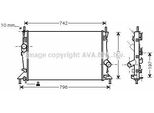 Prasco FDA2369 - Oe 1305492 Radiatore, Raffreddamento Motore Per Focus Ii, C-Max, Focus C-Max (DM2), 3 (Bk), C30 (533), S40 Ii (544), V50 (545)