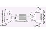 Prasco BW3572 - Radiatore Olio Oe 11428574002 Per Serie 2 (F45), Serie 1 (F20), Serie 1 (F21), Serie 2 (F46), I8 (I12), I8 (I15), X1 (F48), F55, F56, F57, F54, F60