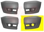 Van Wezel Paraurti Anteriore Sinistro Per Ford Transit Mk6 Furgone (V347, V348, Fa) Grigio 1985565