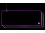 Gembird PodložKa Pod Myš MP-GAMELED-L, Usb, Rgb PodsvíCení, Herní, 300X800Mm, LáTková, čErná