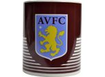 Aston Villa Fc - Tazza Da Caffè, Linear BS3293 (Taglia Unica) (Bianco/Rosso)
