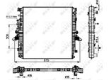 Nrf 53097 - Radiatore Oe LR021777, Raffreddamento Motore Per Discovery Iii (L319), Range Rover Sport (L320)