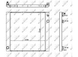 Nrf 59182 - Radiatore Oe AH428005AA, Raffreddamento Motore Per Range Rover Iii (L322)