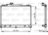 Valeo 735577 - Radiatore Oe L33L 15 200, Raffreddamento Motore Per CX-7 (Er)