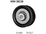Skf Vkm 38128 - Oe 651 200 06 70 Puleggia Folle, Cinghia A V Per Sprinter (W906), Sprinter (W907, W910), Sprinter (W907), Viano (W639), Vito (W639)