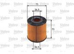 Valeo 586523 - Oe NO222226 ÖLfilter FüR Almera Ii (N16), Almera Tino (V10), Navara (D22), Pathfinder Iii (R51), Pick-Up (D22), Primera (P12), X-Trail (T30)