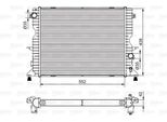 Valeo 701545 - Radiatore Oe PCC000670, Raffreddamento Motore Per Defender (L316)