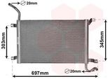 Van Wezel 02002223 - Oe LR017428 Radiatore, Raffreddamento Motore Per Range Rover Sport (L320)