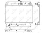 Nrf 53059 - Oe Y405 15 200 Radiatore, Raffreddamento Motore Per 2 (De, Dh)