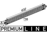 Mahle Clc 17 000P - Radiatore Olio Oe 6395010501 Per Viano (W639), Vito (W639)