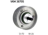 Skf Vkm 38705 - Oe 11 28 0 946 004 Puleggia Folle, Cinghia A V Per R50, R53, R52