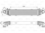 Valeo 818616 - Intercooler Oe 2045000100 Per Classe C (W204), Classe C (C204), Classe C (S204), Classe E (W212), Classe E (A207), Classe E (C207), Classe E (S212)