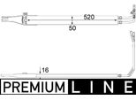 Mahle Clc 10 000P - Oe 639 466 35 24 Radiatore Olio Per Viano (W639), Vito (W639)