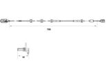 Bosch 0 265 007 465 - Sensore Abs Per Primera (P12)