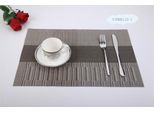 Tovagliette, Tovagliette Lavabili Resistenti Al Calore E Antiscivolo, Tovagliette Per La Tavola Della Cucina, Grigio, 6 Pezzi