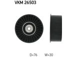 Skf Vkm 26503 Rullo Di Rinvio/Guida, Cinghia Dentata Oe 1307700QAA Compatibile Con Laguna, Interstar, Primastar, Movano, Vivaro, Avantime, Espace, Trafic, Master, Vel Satis
