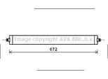 Prasco MS3531 - Radiatore Olio Oe 6395010501 Per Vito (W639), Viano (W639)