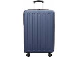 Vidaxl Valigia Con Serratura Blu Scuro 50 X 30 X 76 Cm Plastica Abs