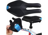 FIT4MED | Sella Per Bicicletta - Nero - 128 X 250 Mm - Design Ergonomico - Sella Confortevole