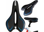 FIT4MED | Sella In Gel - Nero - 160 X 280 Mm - Confortevole - 490G - Unisex - Flusso D'aria