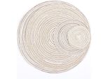 ["Tovaglietta Antiscivolo In Cotone Per Tavolo Da Pranzo Tappetini Caldi Per Caffè Tovaglietta Resistente Al Calore Per Casa Natale Matrimonio Decor, 2Pcs, 11Cm E 36Cm, Beige2Pcs""],"