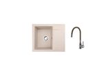 Set Alveus Gem 20 + Rubinetto Mintas Chr Colore: Beige