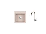 Set Alveus Gem 10/55 + Mixer Mintas Beige Chr