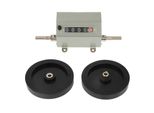 1Pc Rolling Wheel 5 Cifre 0?9999.9 Contatore Di Lunghezza Velocità Massima 350RPM Grigio Reset