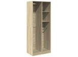 Syfax™ Armadio Rovere Sonoma 80X50X200 Cm In Legno Multistrato