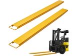 Set Di 2 Prolunghe Per Forche Da 1820 Mm - Prolunga Per Forche Da 1,815 Tonnellate - Forche Portanti Acciaio Al Carbonio Q235 - Design Monopezzo - Prolunga Per Forche Per Pallet - Compatibile Con Forche Da 127 Mm