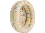Piscina Gonfiabile Baby Retro Blow Up Piscina Famiglia Stile Carino Addensato Acqua Piscina (Beige Dinosauro)