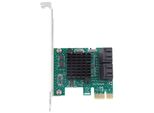 Scheda Di Espansione Sata 3.0 Scheda Controller Di Espansione A 4 Porte Da Pcie A Sata 3.0 Adattatore 6G