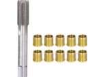 Utensili Per La Riparazione Delle Filettature Delle Candele, Inserti Metallici M14X1,25 E Set Di Rubinetti M16X1,25 Per Motori A Benzina