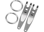 Clip Tascabile Di Sospensione, Clip Tascabile, Clip Tascabile Portachiavi, Clip Da Cintura, Clip Da Cintura In Acciaio Inox, Clip Di Sospensione Mini