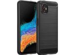 Custodia Samsung Galaxy Xcover 6 Pro - Silicone - Imoshion Custodia Morbida/Copertura Posteriore - Nero